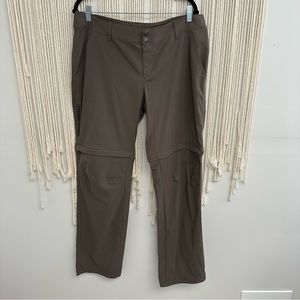 Columbia Omni-Shield khaki green convertible pants